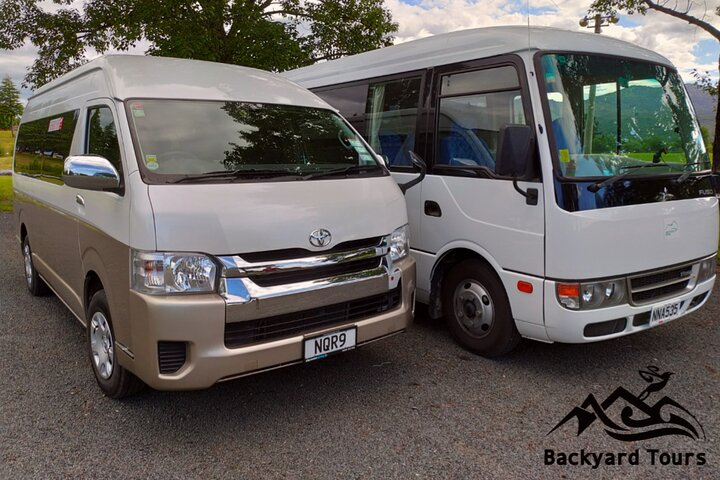Backyard Tours 2023 shuttles